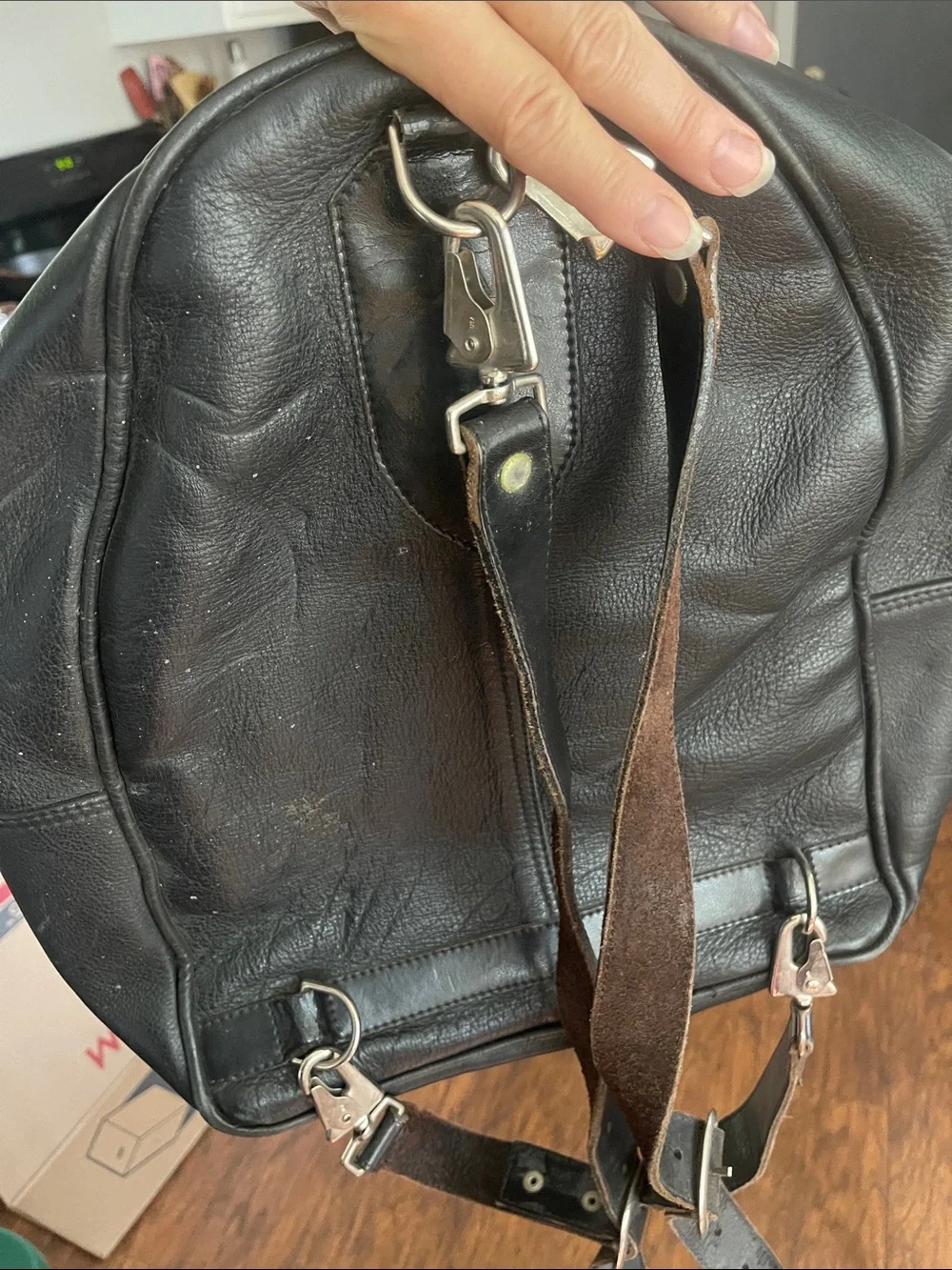 Indian Motorcycle Leather backpack